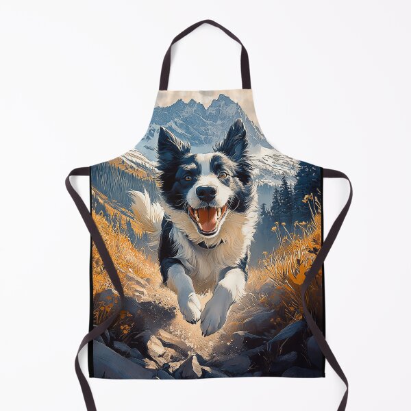 Item preview, Border Collie Mountain Run designed and sold by PetsArt.