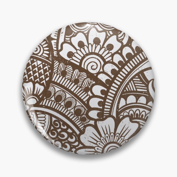 Item preview, Paisleys in henna  designed and sold by avani_gadhia.art.