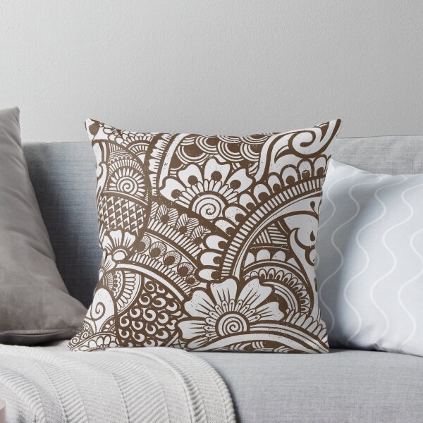 Item preview, Paisleys in henna  designed and sold by avani_gadhia.art.