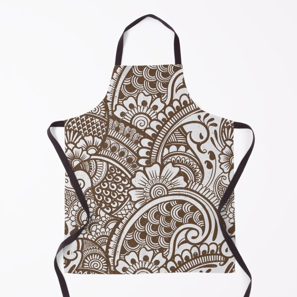 Item preview, Paisleys in henna designed and sold by avani_gadhia.art.