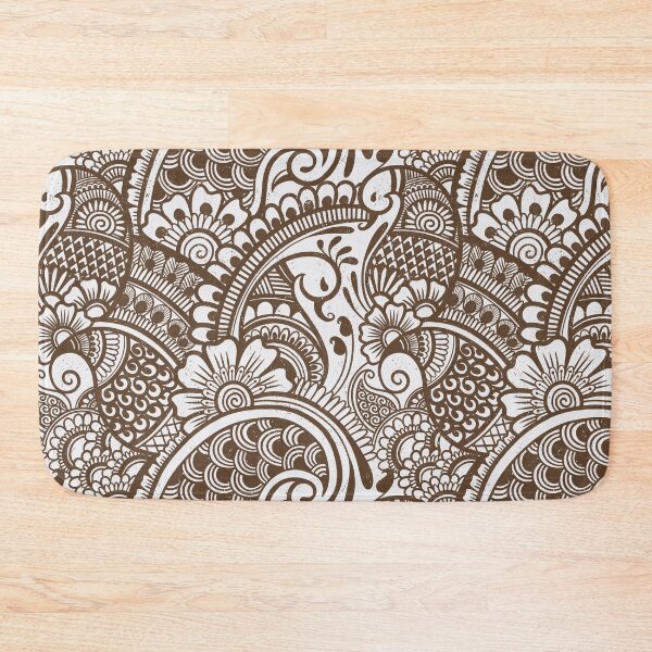Item preview, Paisleys in henna  designed and sold by avani_gadhia.art.