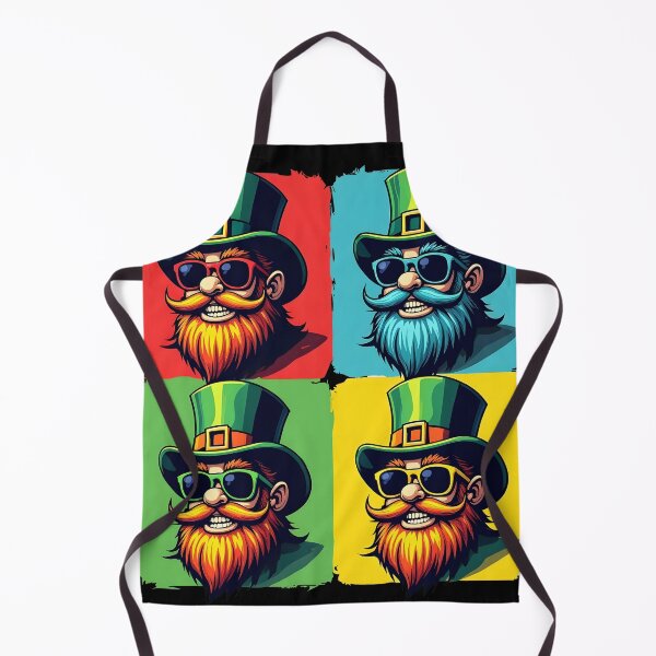 Item preview, Retro Pop Art Leprechaun – Vibrant St. Patrick's Day T-Shirt designed and sold by WAUZ.