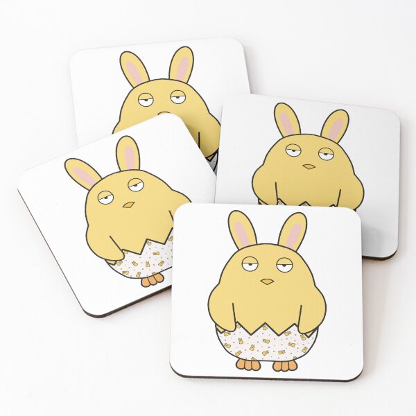 Item preview, Bored Bunny Chick (Chub-Chub) designed and sold by The Bored Chick by trep.