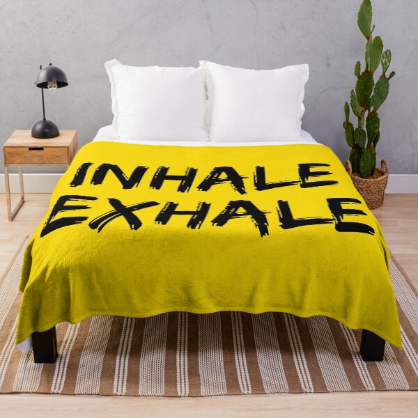 Item preview, INHALE EXHALE - BREATHE - The Prodigy (YELLOW BACKGROUND) designed and sold by phigment-art.