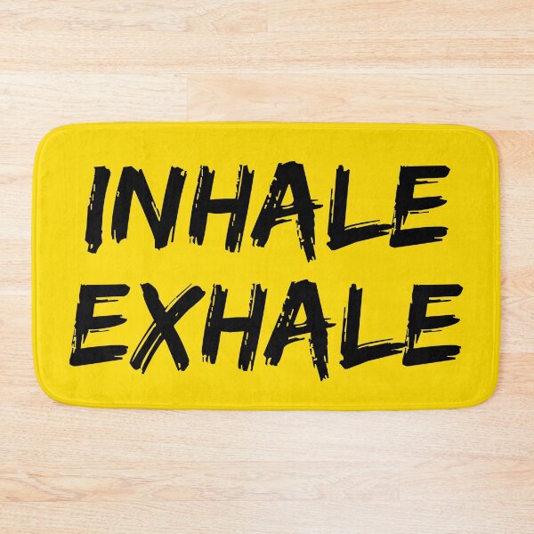 Item preview, INHALE EXHALE - BREATHE - The Prodigy (YELLOW BACKGROUND) designed and sold by phigment-art.