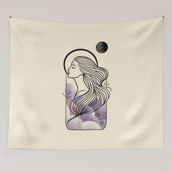 Item preview, Celestial Clouds - Buttercream designed and sold by MaryAura.