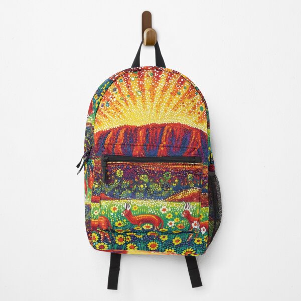 Item preview, Aboriginal Inspired Dot Art - Uluru Beauty designed and sold by GrinGalore.