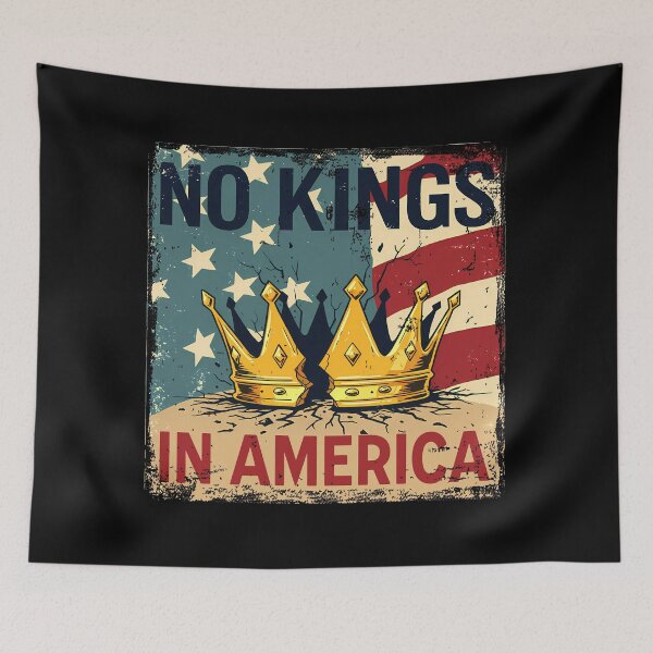 Item preview, No Kings in America Court Ruling Protest Save Democracy  designed and sold by Dot1001.