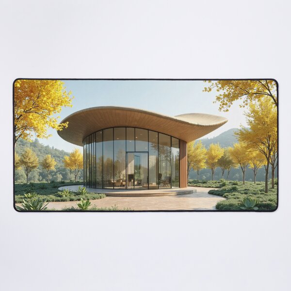 Item preview, "View to a happy place among the yellow trumpets" designed and sold by Tecno-Art-Land.