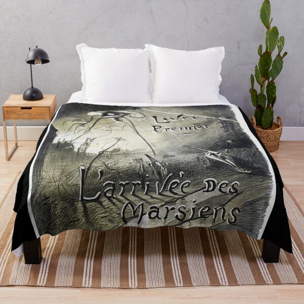 Item preview, arrival of the martians vintage War of the Worlds poster art designed and sold by Vintage Designs +.
