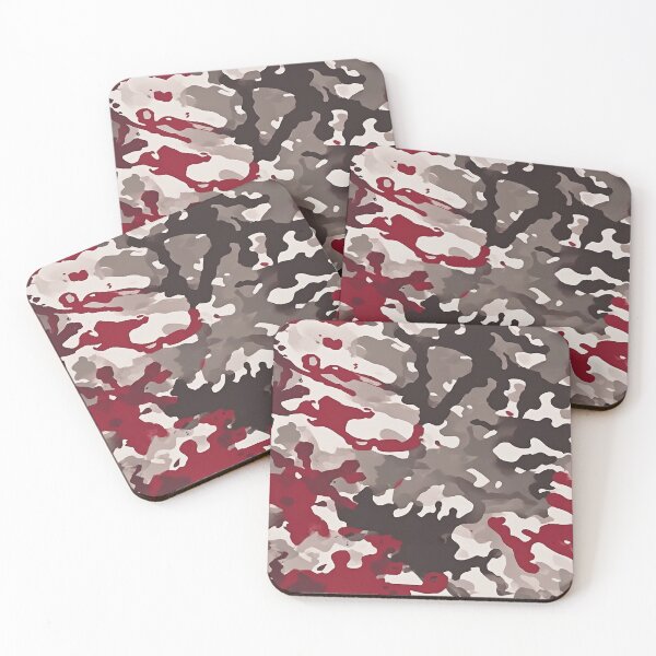 Artikelvorschau, Rotes Urban-Camouflage-Muster entworfen und verkauft von zzz888.