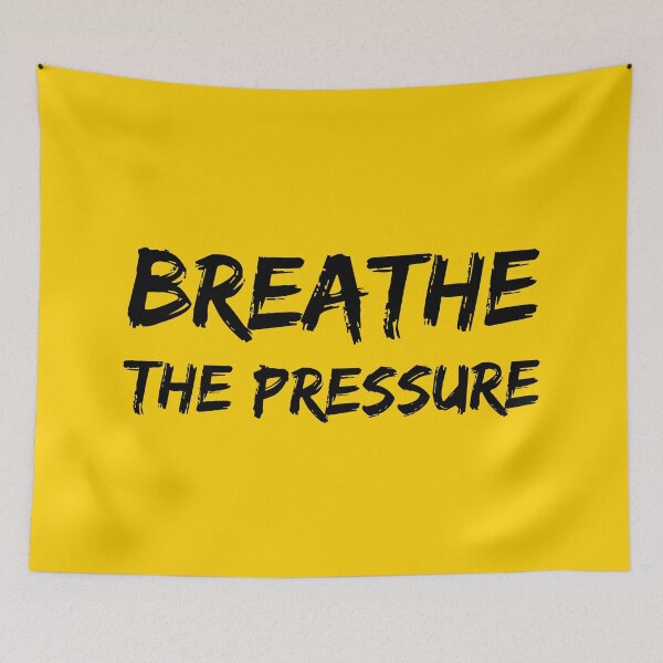 Item preview, BREATHE THE PRESSURE - The Prodigy (Yellow Background) designed and sold by phigment-art.