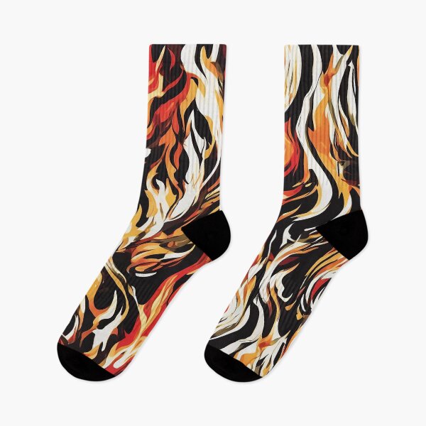 Aperçu de l'œuvre Motif de flammes infernales créée et vendue par zzz888.