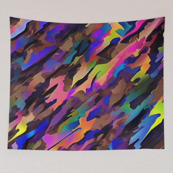 Item preview, Neon Prism Camo designed and sold by zzz888.