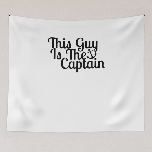 Item preview, This Guy Is The Captain designed and sold by TeeTimeGuys.
