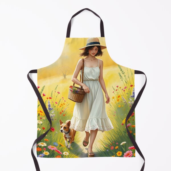 Item preview, Wildflower forager with her little helper designed and sold by Ponted.
