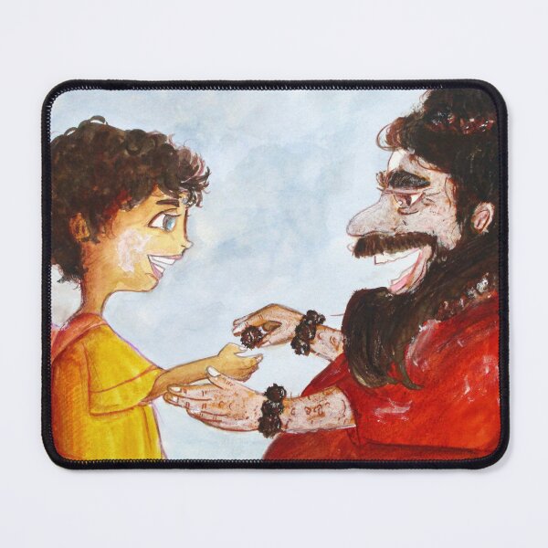Item preview, Divine Blessings II Rudrakash II Cute Devotee At Maha Kumbh  designed and sold by MasalaStrokes.