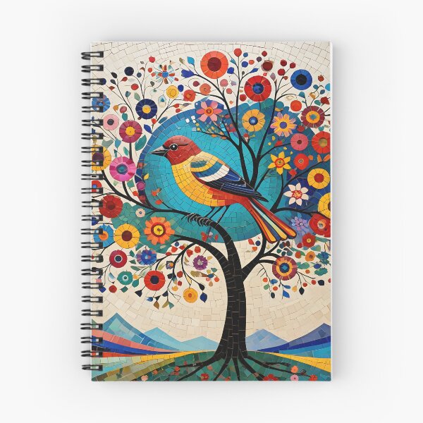 Aperçu de l'œuvre Oiseau en mosaïque vibrante créée et vendue par mrbribe.