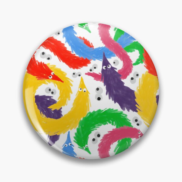 Item preview, Worm on a string pattern designed and sold by CloudyAppleArt.