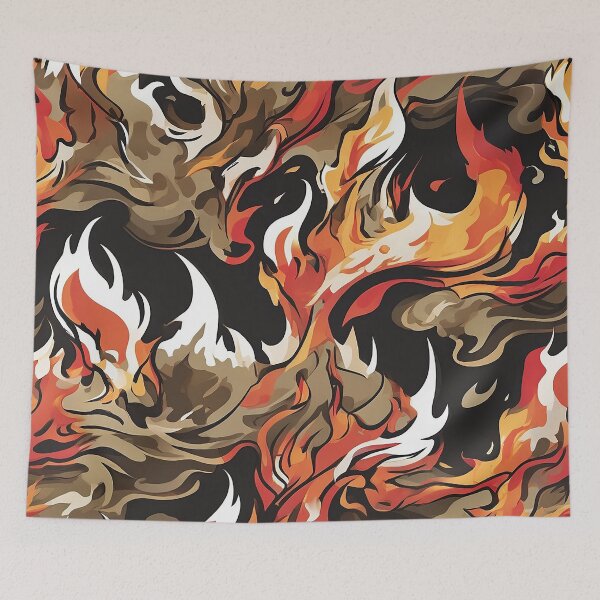 Item preview, Inferno Fury Camo designed and sold by zzz888.