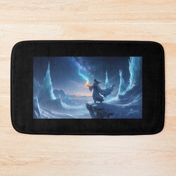 Item preview, Celestial Winter Odyssey: Eternal Beacon Amid Frozen Wonders designed and sold by Astraliscape.