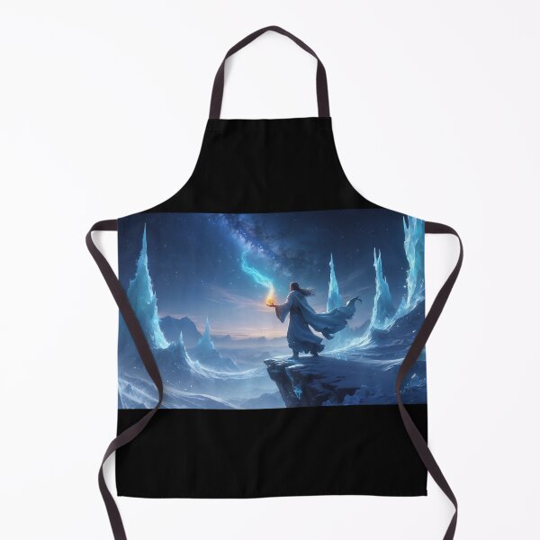 Item preview, Celestial Winter Odyssey: Eternal Beacon Amid Frozen Wonders designed and sold by Astraliscape.