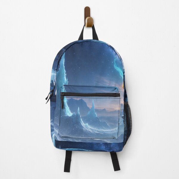 Item preview, Celestial Winter Odyssey: Eternal Beacon Amid Frozen Wonders designed and sold by Astraliscape.