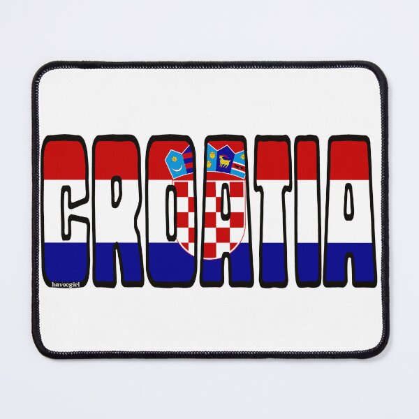 Item preview, Croatia Flag Font designed and sold by Havocgirl.