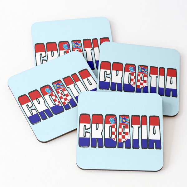 Item preview, Croatia Flag Font designed and sold by Havocgirl.