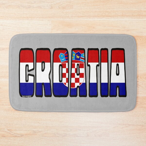 Item preview, Croatia Flag Font designed and sold by Havocgirl.