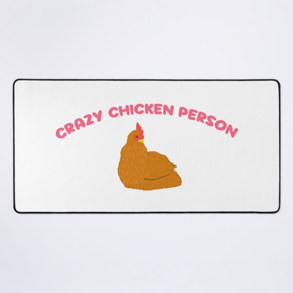 Item preview, Crazy Chicken Person designed and sold by TiffinByLK.