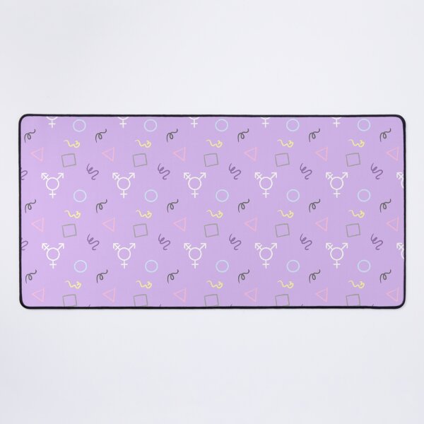 Aperçu de l'œuvre Motif de tapis Trans 90s créée et vendue par CloudyAppleArt.