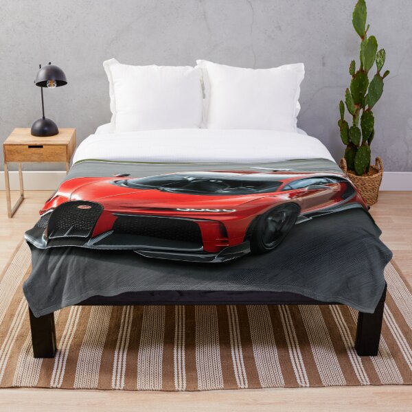 Item preview, Red Bugatti Chiron Super Sport Poster – High-Quality Wall Art II designed and sold by AutoPopStudio.