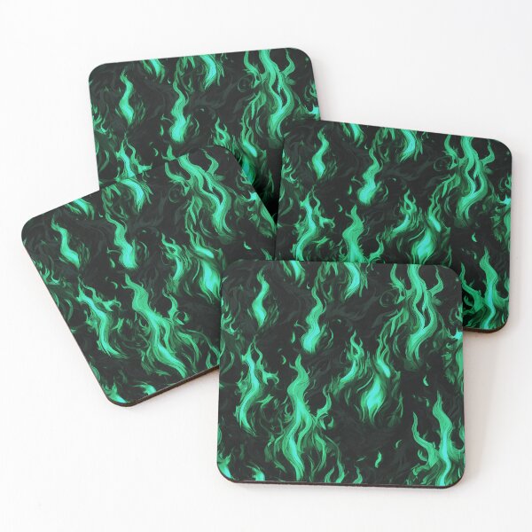 Item preview, Eerie Green Flames designed and sold by zzz888.