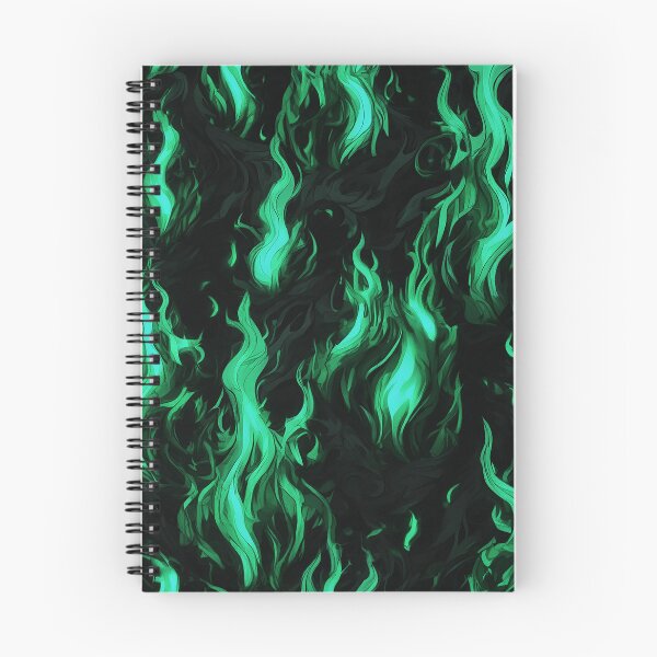 Item preview, Eerie Green Flames designed and sold by zzz888.