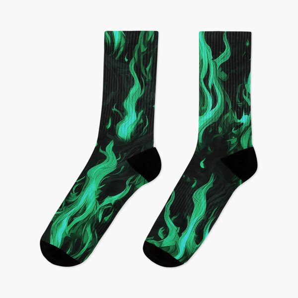 Item preview, Eerie Green Flames designed and sold by zzz888.