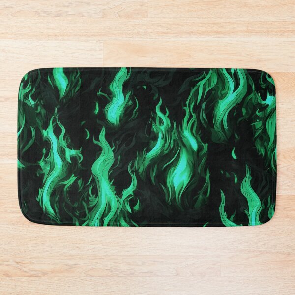 Item preview, Eerie Green Flames designed and sold by zzz888.
