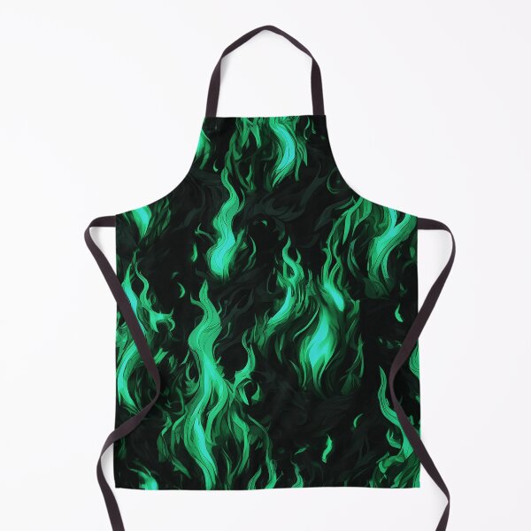 Item preview, Eerie Green Flames designed and sold by zzz888.