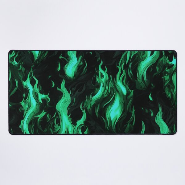 Item preview, Eerie Green Flames designed and sold by zzz888.