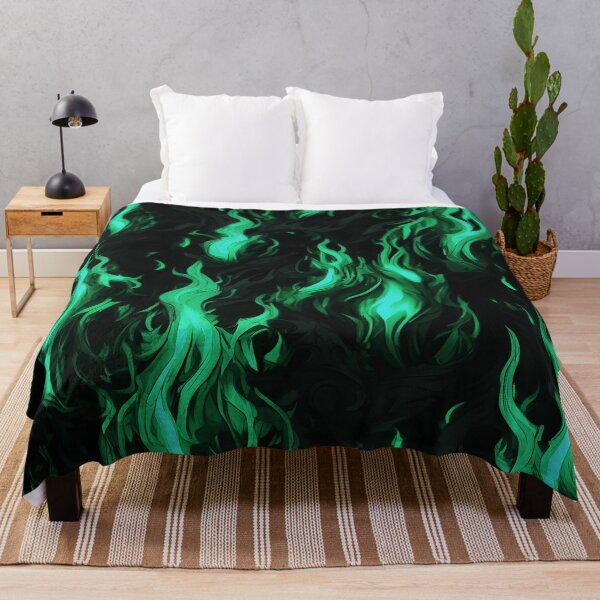 Item preview, Eerie Green Flames designed and sold by zzz888.