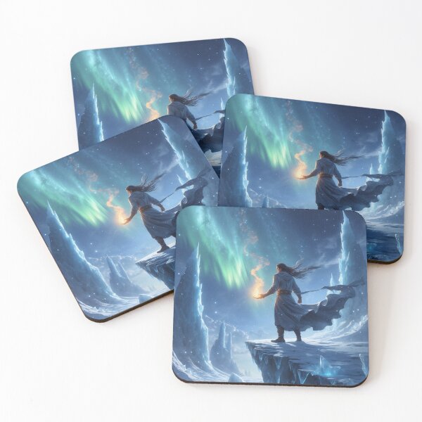 Item preview, Aurora Dreamscape Journey: Light Unites Ice and Cosmos designed and sold by Astraliscape.