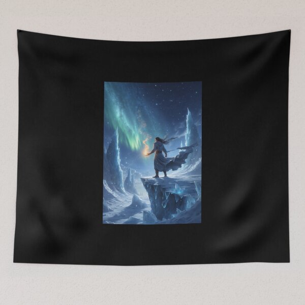 Item preview, Aurora Dreamscape Journey: Light Unites Ice and Cosmos designed and sold by Astraliscape.