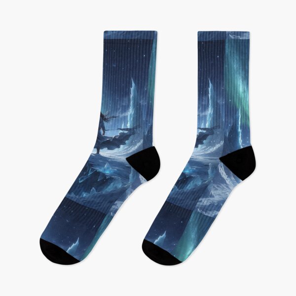 Item preview, Aurora Dreamscape Journey: Light Unites Ice and Cosmos designed and sold by Astraliscape.