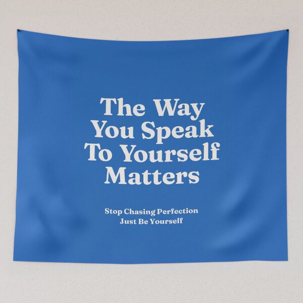 Item preview, The Way You Speak To Yourself Matter quote designed and sold by Paigaam.