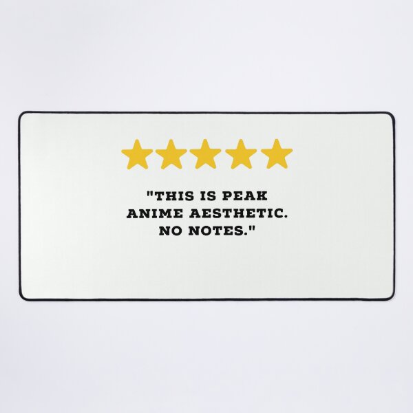 Item preview, Anime Lover Reviews Funny 5 Star Review #5 designed and sold by Jollys-ArtShop.