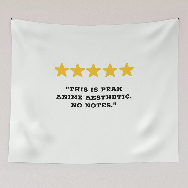 Item preview, Anime Lover Reviews Funny 5 Star Review #5 designed and sold by Jollys-ArtShop.