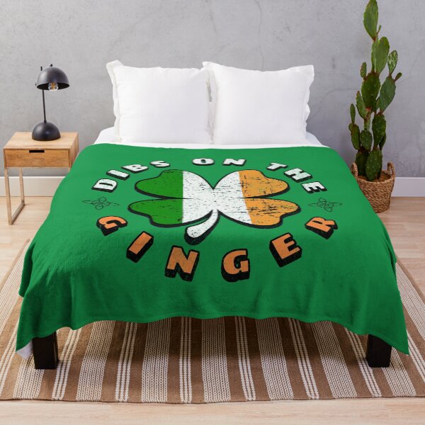 Aperçu de l'œuvre Dibs on the ginger - dicton anglais amusant créée et vendue par SpecialtiesShop.