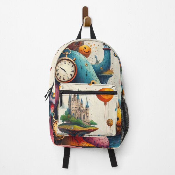 Item preview, Whimsical Surreal Dreamscape – Fantasy Wonderland Wall Art designed and sold by FoisonDesigns.