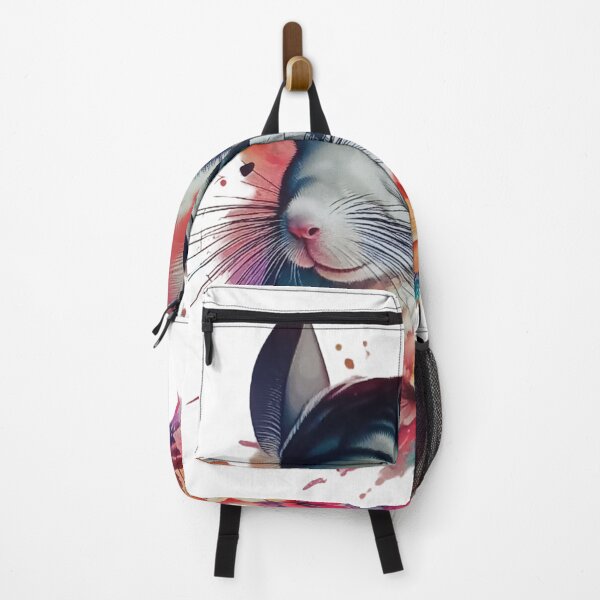Item preview, A chinchilla surrounded by various colorful leaves and flowers designed and sold by Marcoshop10.