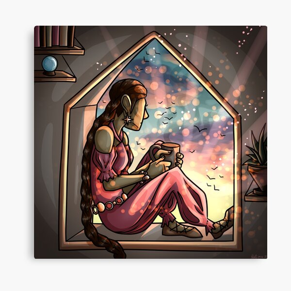 Item preview, Girl in the window designed and sold by RedFire-Art.